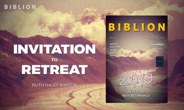 INVITATION TO RETREAT – Ruth Haley Barton